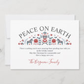 スカンジナビアンフォーク ピースオンアース 写真 クリスマス (正面)