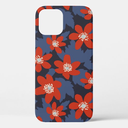 スカンジナビアヴィンテージとスタイルのシームレスなパターン Case-Mate iPhoneケース (裏面)