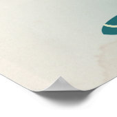 スカンジナビアヴィンテージ旅行ポスター ポスター (角)