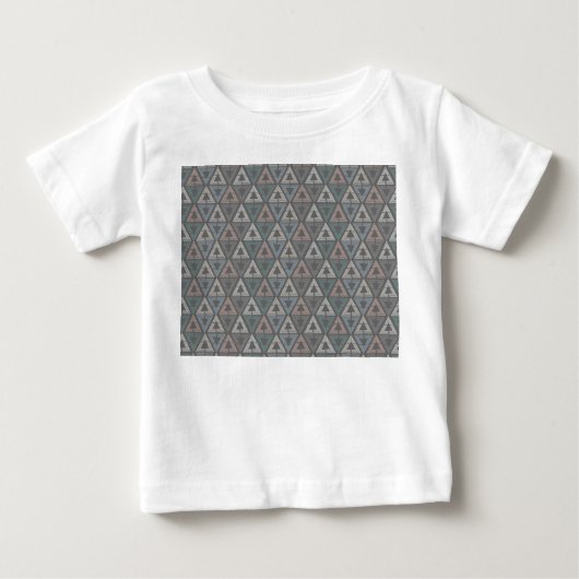 スカンジナビア三角形 ベビーTシャツ (正面)