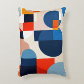 スカンジナビア中世紀幾何学抽象芸術アート アクセントクッション (正面(垂直))