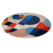 スカンジナビア中世紀幾何学抽象芸術アート カッティングボード (角)