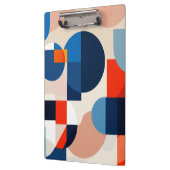 スカンジナビア中世紀幾何学抽象芸術アート クリップボード (左)