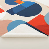 スカンジナビア中世紀幾何学抽象芸術アート シェルパブランケット (3/4)