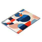 スカンジナビア中世紀幾何学抽象芸術アート ノートブック (左側)