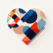 スカンジナビア中世紀幾何学抽象芸術アート ノートブック (裏面)