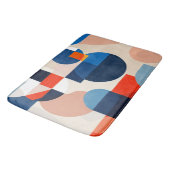 スカンジナビア中世紀幾何学抽象芸術アート バスマット (アングル)