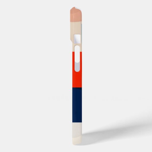 スカンジナビア中世紀幾何学抽象芸術アート Case-Mate iPhoneケース (裏面 / 左)