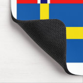 スカンジナビア人は四つ組に印を付けます マウスパッド (コーナー)