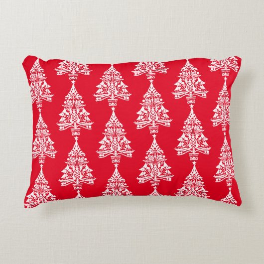スカンジナビア伝統的のクリスマス装飾 アクセントクッション (正面)