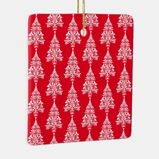 スカンジナビア伝統的のクリスマス装飾 セラミックオーナメント (右)