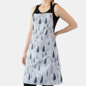 スカンジナビア冬の森林 エプロン (インサイチュ)