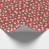 スカンジナビア前夜(赤) ラッピングペーパー (角)