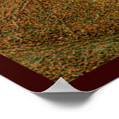 スカンジナビア地図アートポスター2 ポスター (角)