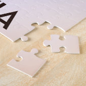 スカンジナビア地図バイキング旅行ポスター ジグソーパズル (側面)