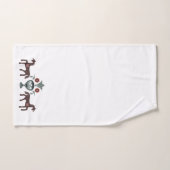 スカンジナビア型馬 バスタオルセット (ハンドタオル)