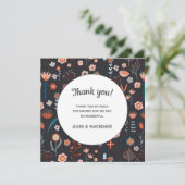 スカンジナビア夏の花ダークボホ サンキューカード (スタンド正面)