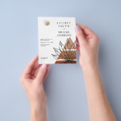 スカンジナビア日本モダン抽象芸術救の日程 チラシ (手)