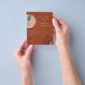 スカンジナビア日本モダン抽象芸術救の日程 チラシ (手)