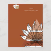 スカンジナビア日本モダン抽象芸術救の日程 チラシ (裏面)