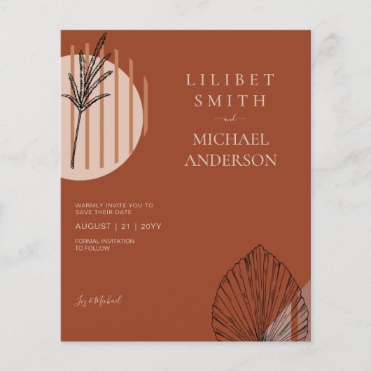 スカンジナビア日本モダン抽象芸術救の日程 チラシ (正面)