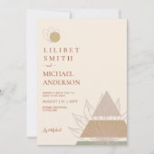 スカンジナビア日本モダン抽象芸術救の日程 招待状 (正面)