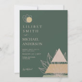 スカンジナビア日本モダン抽象芸術救の日程 招待状 (正面)