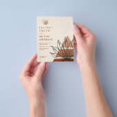 スカンジナビア日本抽象芸術ライン救の日付 チラシ (手)