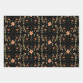 スカンジナビア春バニーフローラ ラッピングペーパーシート (正面2)