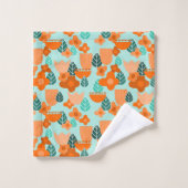 スカンジナビア春 バスタオルセット (ウォッシュタオル)