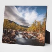 スカンジナビア景観写真 フォトプラーク (側面)