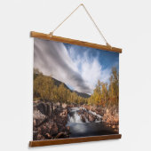 スカンジナビア景観写真 吊り下げ型タペストリー (傾斜あり)