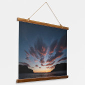 スカンジナビア景観写真 吊り下げ型タペストリー (傾斜あり)
