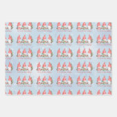 スカンジナビア格言のためのホリデークリスマス ラッピングペーパーシート (正面3)