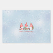 スカンジナビア格言のためのホリデークリスマス ラッピングペーパーシート (正面2)