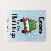 スカンジナビア格言のためのホリデーズヴィンテージトラック ジグソーパズル (横)