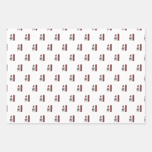 スカンジナビア格言トムテン ラッピングペーパーシート (正面3)