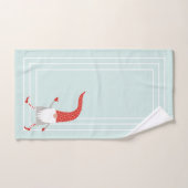 スカンジナビア格言ホリデイ バスタオルセット (ハンドタオル)