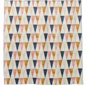 スカンジナビア海軍旗パターン シャワーカーテン (正面)