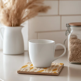 スカンジナビア秋のリーフストーンコースター ストーンコースター