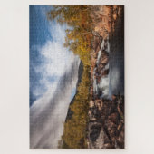 スカンジナビア秋の風景 ジグソーパズル (縦)