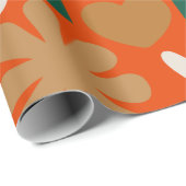 スカンジナビア素朴レトロクリスマスパターン ラッピングペーパー (ロールコーナー)