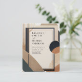 スカンジナビア結婚ジャパンディのテーマアーストーン 招待状 (スタンド正面)