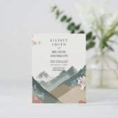 スカンジナビア結婚ジャパンディのテーマアーストーン 招待状 (スタンド正面)