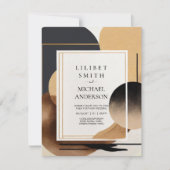 スカンジナビア結婚ジャパンディのテーマアーストーン 招待状 (正面)