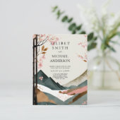 スカンジナビア結婚ジャパンディのテーマアーストーン 招待状 (スタンド正面)