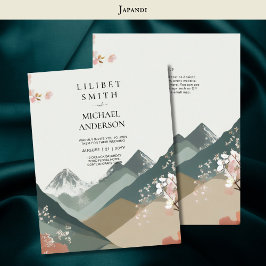 スカンジナビア結婚ジャパンディのテーマアーストーン 招待状