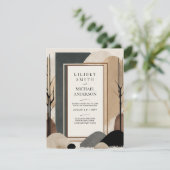 スカンジナビア結婚ジャパンディのテーマアーストーン 招待状 (スタンド正面)