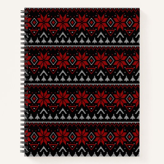 スカンジナビア編み物 ノートブック (正面)