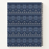 スカンジナビア編み物 ノートブック (裏面)